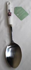 Royal Worcester Serving Spoon, Wrendale Designs, 12.5 in X 2.8 in, WM4037-XT
