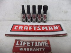 NEW CRAFTSMAN HEX SOCKET BIT SAE METRIC 1/4″, 3/8″, OR 1/2″ CHOOSE SIZE OR SET
