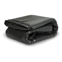 Pond Liner Pond Liners 13x13FT 20 Mil Waterproof Durable Black Fish Pond Liner
