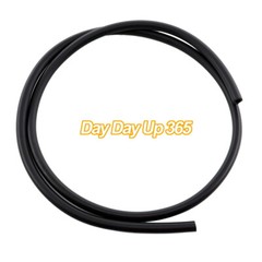 3 feet 1/4″ ID x 3/8″ OD Fuel Line Gas Hose Tubing 1/4 INCH ID + 4 Spring Clamp