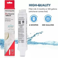 1 PACK NEW Frigidaire EPTWFU01 Pure Source Ultra II Refrigerator Water Filter US