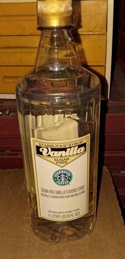 Bundle 4 Flavors Of Starbucks Coffee Syrup Honey ,Classic , Caramel And Vanilla
