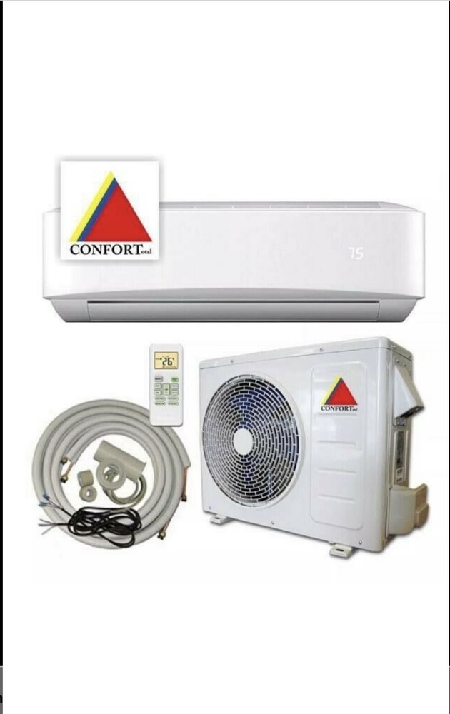12,000 BTU System Ductless Air Conditioner,Heat Pump Mini split 110V 1 Ton w/kit