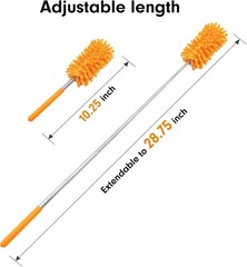 Microfiber Duster for Cleaning, Hand Washable Dusters with 2pcs Replaceable M…