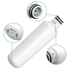 2 PACK Refresh Refrigerator Ice Water Filter for LG LT1000P ADQ747935 Brand New