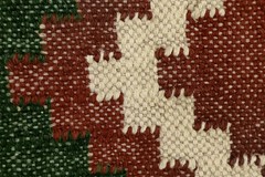Tribal Jute Wool Kilim Rug Living Room Reversible Colorful Handmade Area Rug Mat