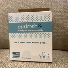 OurfreshE Air Freshener (6-Refills) Scent Lasts 30-Days Each USA