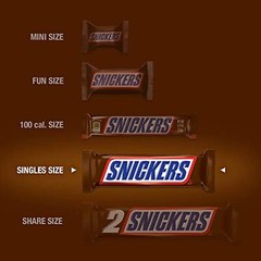 SNICKERS Full Size Bulk Milk Chocolate Candy Bars, 1.86 oz Bar, 48 ct Box