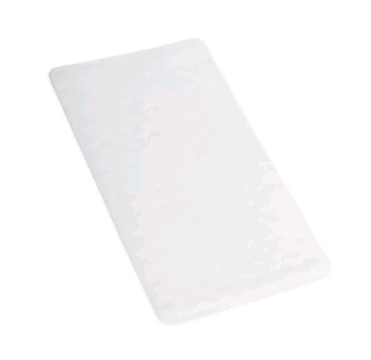 NEW! Glacier Bay 15.5 in. x 27.5 in. Rubber Bath Mat in White