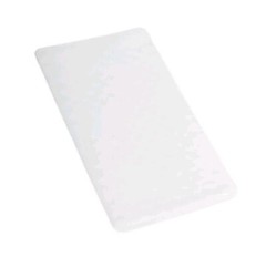 NEW! Glacier Bay 15.5 in. x 27.5 in. Rubber Bath Mat in White