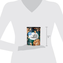 Great Value Deluxe Whole Cashews, Salted, 16 oz