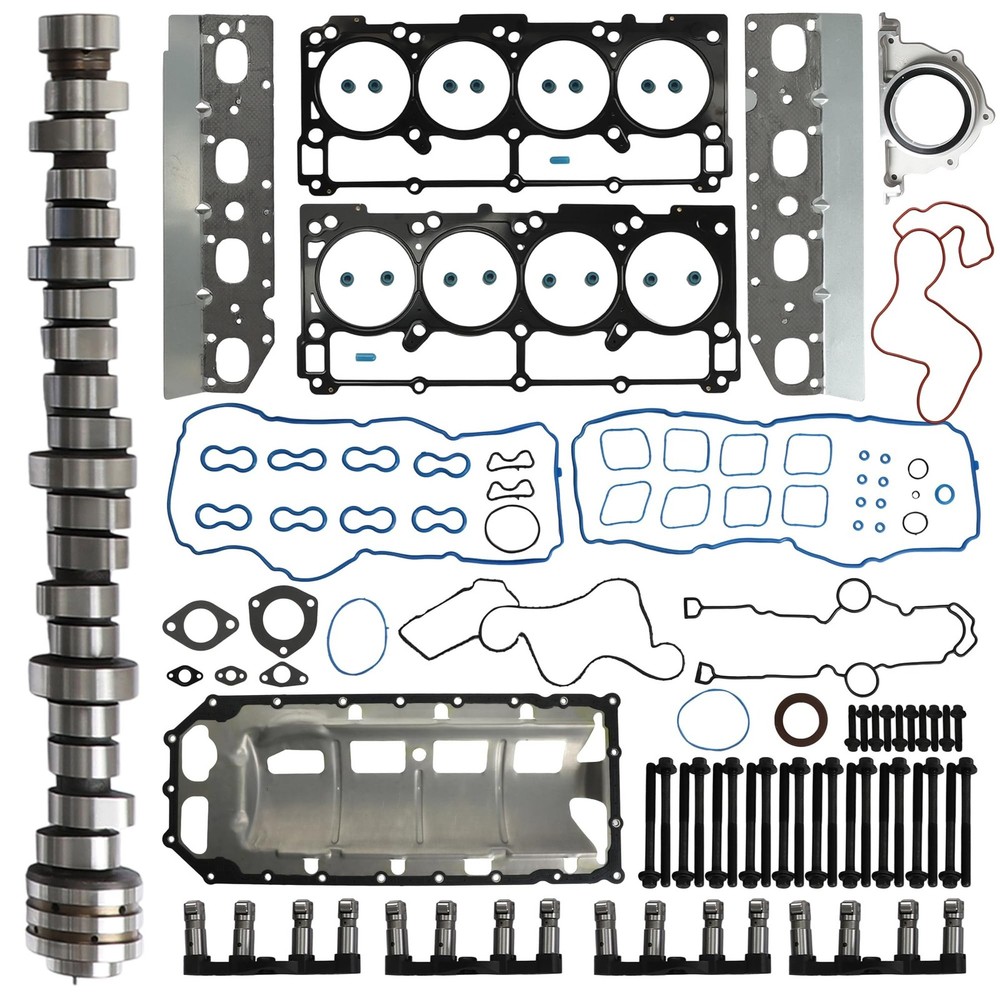 5.7 MDS Lifters Camshaft Kit w/Head Gasket Set Fit for Chrysler Dodge Jeep Ra…