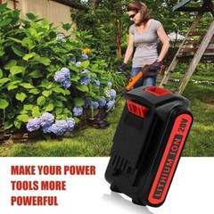 2PACK 20V Lithium-ion 2.0Ah Battery for BLACK DECKER LBXR20 LBXR2520 LBXR2020