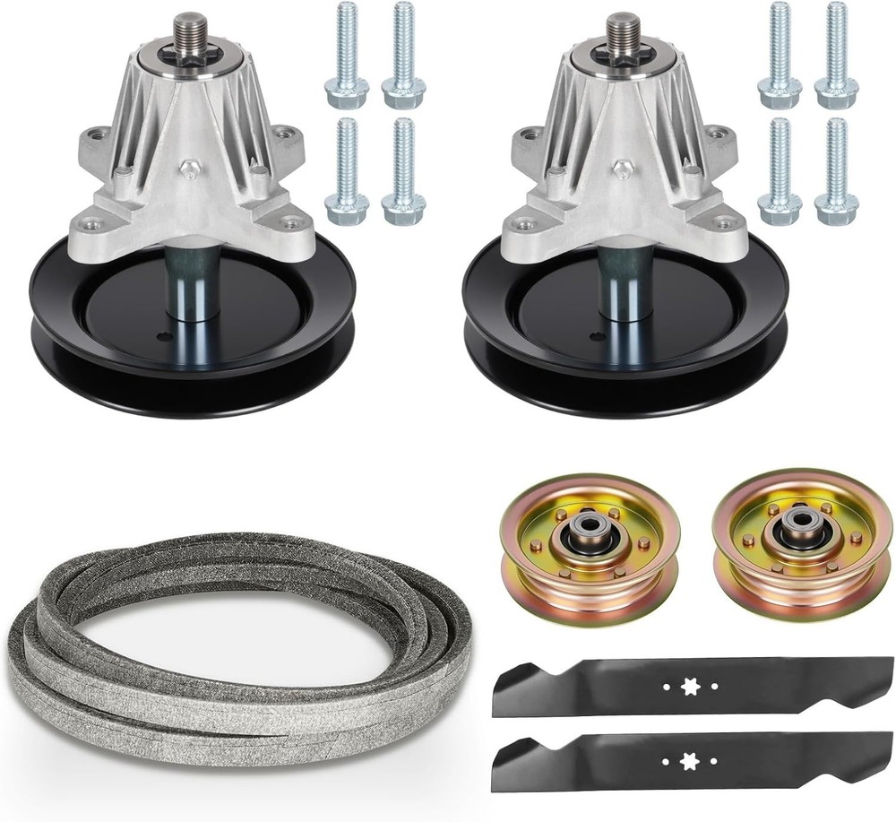 42″ Deck Spindle Rebuild Kit for Cub Cadet RZT-42 – Features 2 Spindles & Idlers