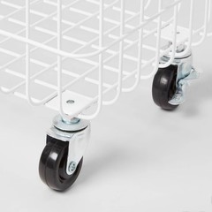 Wire Rolling Laundry Hamper – Brightroom