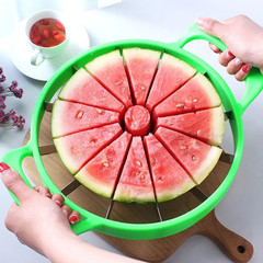 1 pc Stainless Steel Watermelon Slicer Cutter 12 Slice Fruit Divider Tool