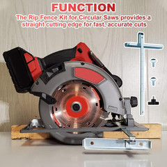 49-22-4146 Circular Saw Rip Fence Guide Kit for Milwauke-e Replaces 6405-6, 6390