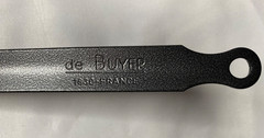 De Buyer Blue Carbon Steel Crepe Tortilla Omelet Pan 9.5” France