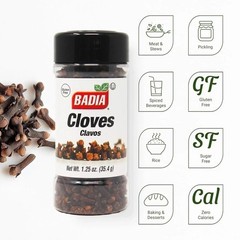 Whole Cloves, 1.25 oz, Premium Spice for Baking, Cooking, Beverages, Aromatic…
