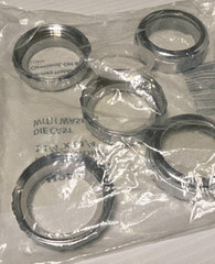 5 Pcs – Keeney 1-1/4 In. x 1-1/4 In. Die-Cast Slip Joint Nut and Washer AH9050PC