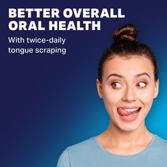 DenTek Metal Tongue Scraper for Better Oral Health – 1 Count (Pack of 1)