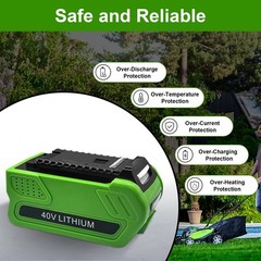 Lot 40V 6Ah For Greenworks G-MAX Lithium Battery 29472 29462 29252 20202 40 Volt
