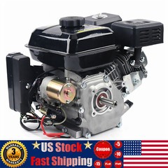212cc4-Stroke 7.5 HP Electric Start Horizontal Engine Go Kart Gas Engine Motor