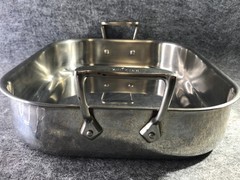 All-Clad Stainless Steel Lasagna Roasting Baking Pan 14.5”x12”x2.5” With Rack