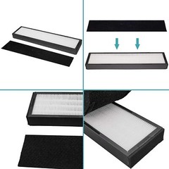 2Pack For Germ Guardian FLT5250PT True HEPA Air Purifier Replacement Filter