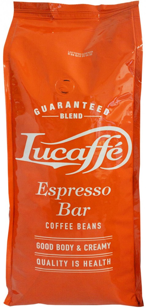 Lucaffé Espresso Bar Coffee Beans – 1 kg Bag Imported from Italy