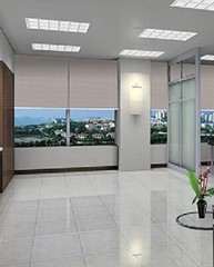 Customized RF Remote controlled Electric Motorized Blackout Roller Shades DIY