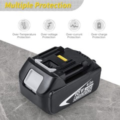 2Pack For Makita BL1850B 4000mAh 18V Lithium-Ion Battery LXT BL1860B BL1840B NEW