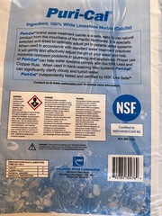 Calcite Media (Calcium Carbonate Mineral) pH Correction, Acid Neutralizing Media