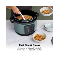 Ninja HyperHeat 8-in-1 6.5Qt Pressure Cooker PC200 Sage Leaf