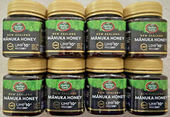 8 x Mother Earth New Zealand Manuka Honey UMF 10+ 8.8oz each