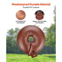 Tree Watering Ring 4 Packs 16 Gallons Slow Release Tree Drip Irrigation Bag