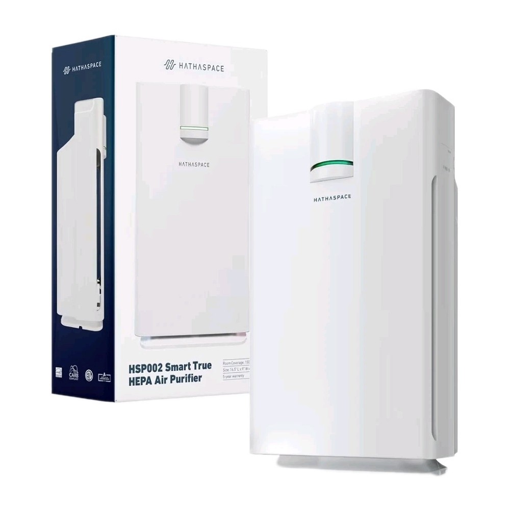 HATHASPACE Smart Air Purifiers 2.0 for Home Large Rooms – HSP002 1500 Sqft