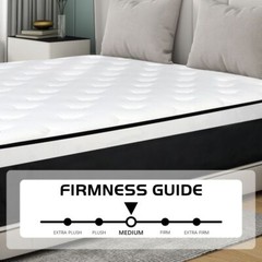 12″14″ Gel Memory Foam Mattress Hybrid Pocket Springs Twin Full Queen King Size
