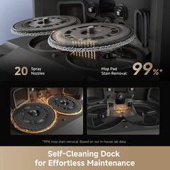 DREAME L40s Ultra Black Robot Vacuum 19000Pa DuoBrush｜Certified Refurbished