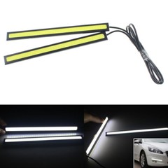 2pcs 17CM Universal COB LED Strip Car Daytime Running Fog Lamp DRL Driving Strip