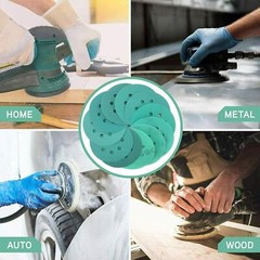 400-10000 Grit Wet Dry Hook Loop Orbital Sander Paper Round Sanding Discs 5inch
