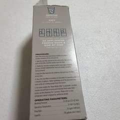 GE XWFE Refrigerator Water Filter, Genuine Replacement Filter, 1 Pack – White
