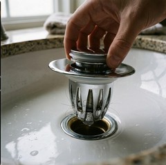 Bathroom Sink Pop Up Drain Stopper Anti-Odor Filter Screen 1 Piece