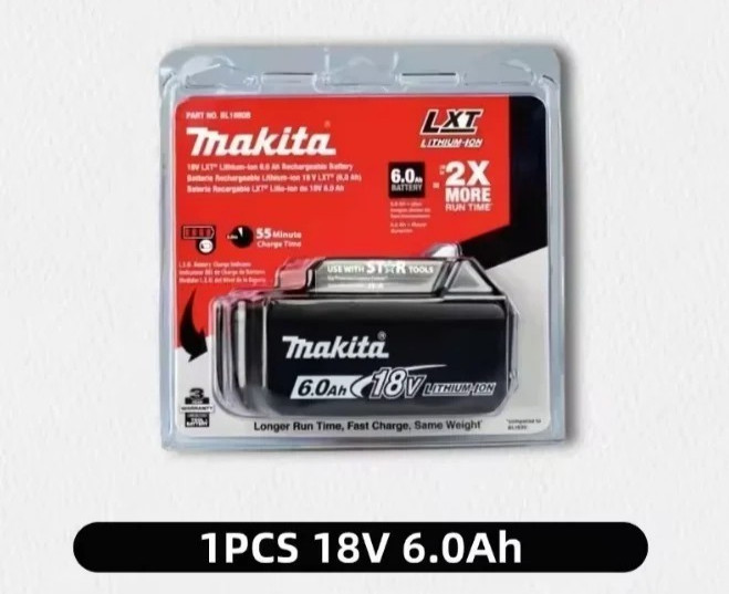 2 x BL1860B-2 18V LXT Lithium-Ion 6.0 Ah Battery – New – USA SHIP