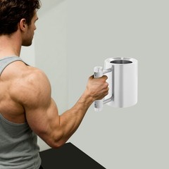 2 in 1 Stainless Steel Dumbbell Water Bottle 8kg Adjustable Weight Fitness Cup