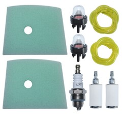 Air Filter Primer Bulb Kit For Husqvarna 123C 123L 223L 223R 322L 323L 323C 323E
