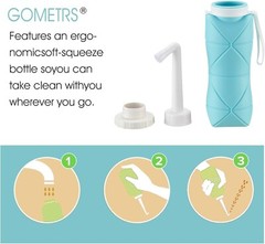 Portable Manual Handheld Toilet Sprayer Hygiene Wash Travel Bidet Set