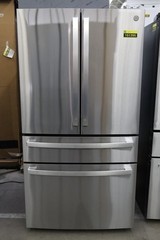 GE Profile PGD29BYTFS 36″ Stainless 4-Door French Door Refrigerator NOB #161395
