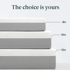 Memory Foam Mattress Queen Green Tea Breathable Safe CertiPUR US