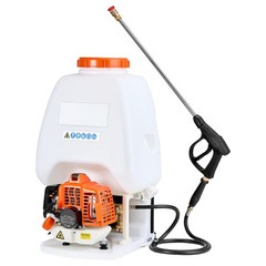 Uimoso Gas-Powered Backpack Sprayer with 26.5CC Engine and 6.5-Gallon Capacity